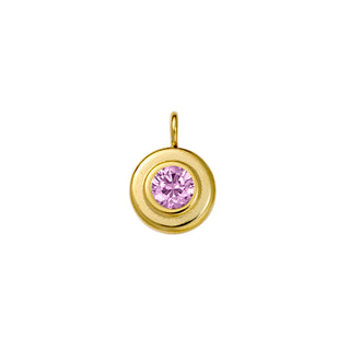 Gold Charm Bar Charm Collection | Light Purple