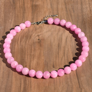 Pink  Beaded Necklace