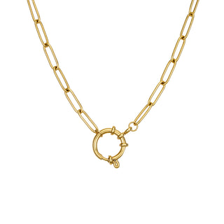 Charm Bar Necklace | Oblong Link