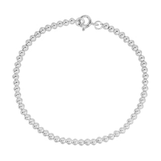 Sterling Silver 3mm Ball Bracelet