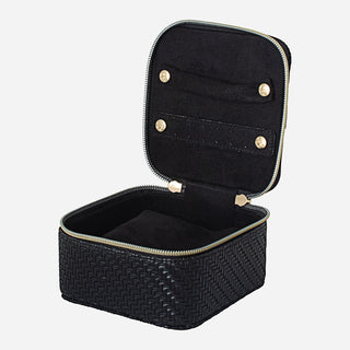 Jewellery Cube - Herringbone Licorice