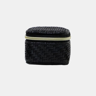 Mini Jewellery Cube - Herringbone Licorice