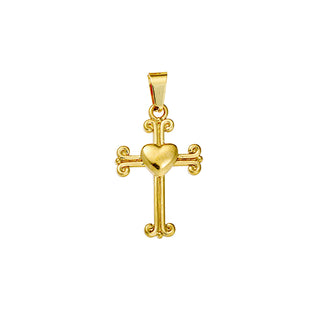 Gold Charm Bar Charm Collection | Gold Cross
