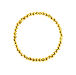 14K Gold Filled Beaded Stretch Bracelet