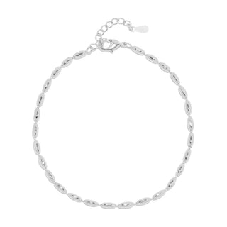Sterling Silver Oval Link Bracelet