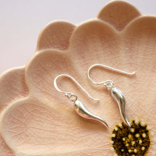Sterling Silver Chilli Drop Earring’s