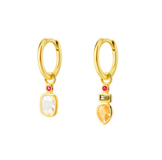 Perfectly Unmatched Huggie Earrings