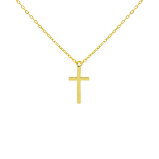 Children's Gold Cross Necklace