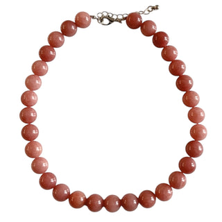 Sunstone Beaded Necklace