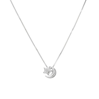 Sterling Silver Mini Celestial Pendant Necklace