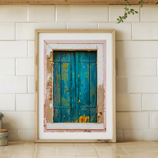 Closed in Emerald - Digital Print