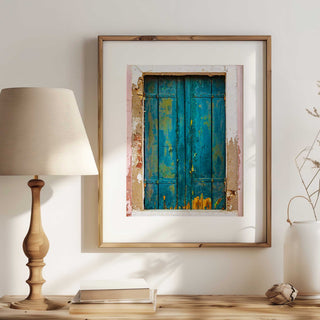 Closed in Emerald - Digital Print
